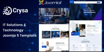 Crysa - Joomla 5 IT Solutions Technology Template